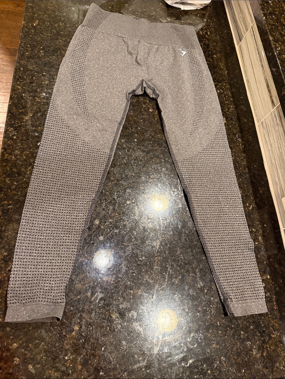 Gymshark Seamless High-Waist Leggings - Charcoal Gray